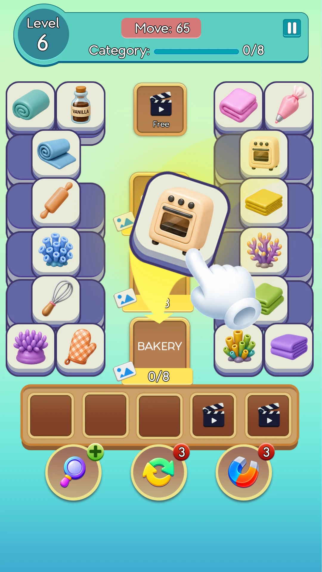 Tile Association Sort screenshot
