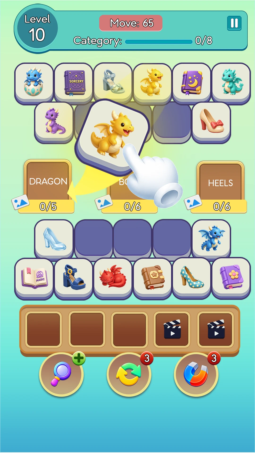 Tile Association Sort screenshot