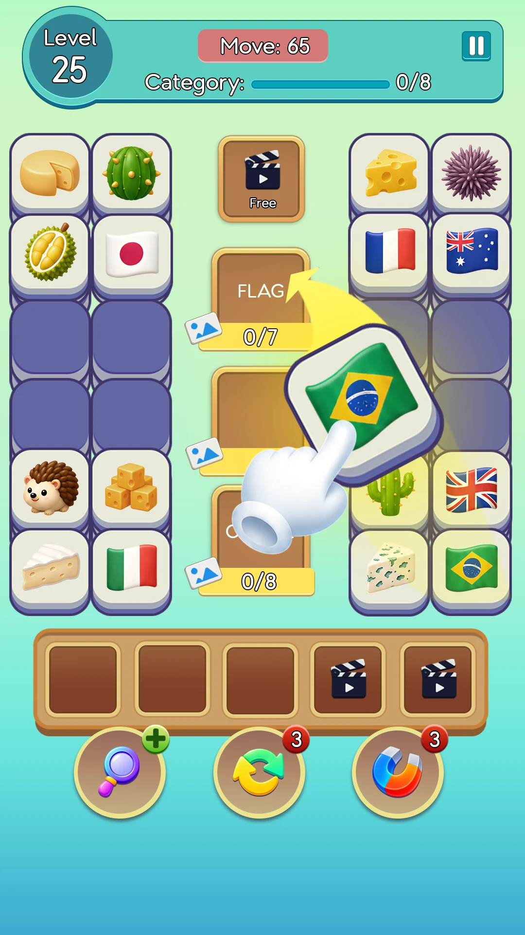 Tile Association Sort screenshot